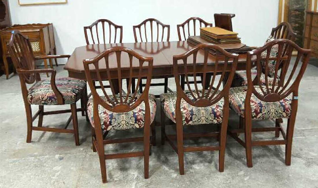 Octagonal Dining Table With 8 Chairs