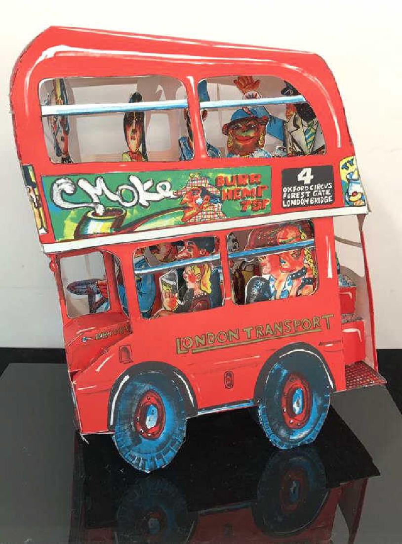 RED GROOMS London Bus 3-D Litho Construction (1 of 10)