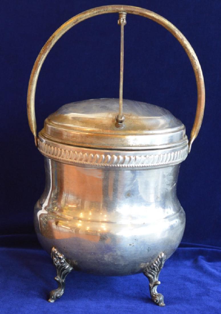 Vintage Poole Silver On Copper Ice Bucket (1 of 5)