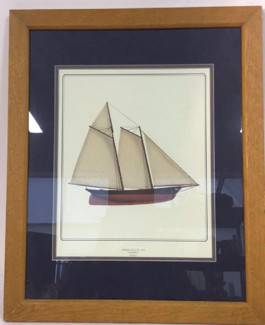 Framed Print 1851 America's Cup (1 of 6)