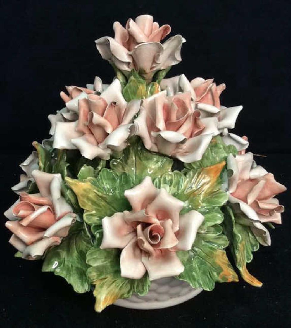 Centerpiece Capodimonte Floral Arrangement (1 of 9)