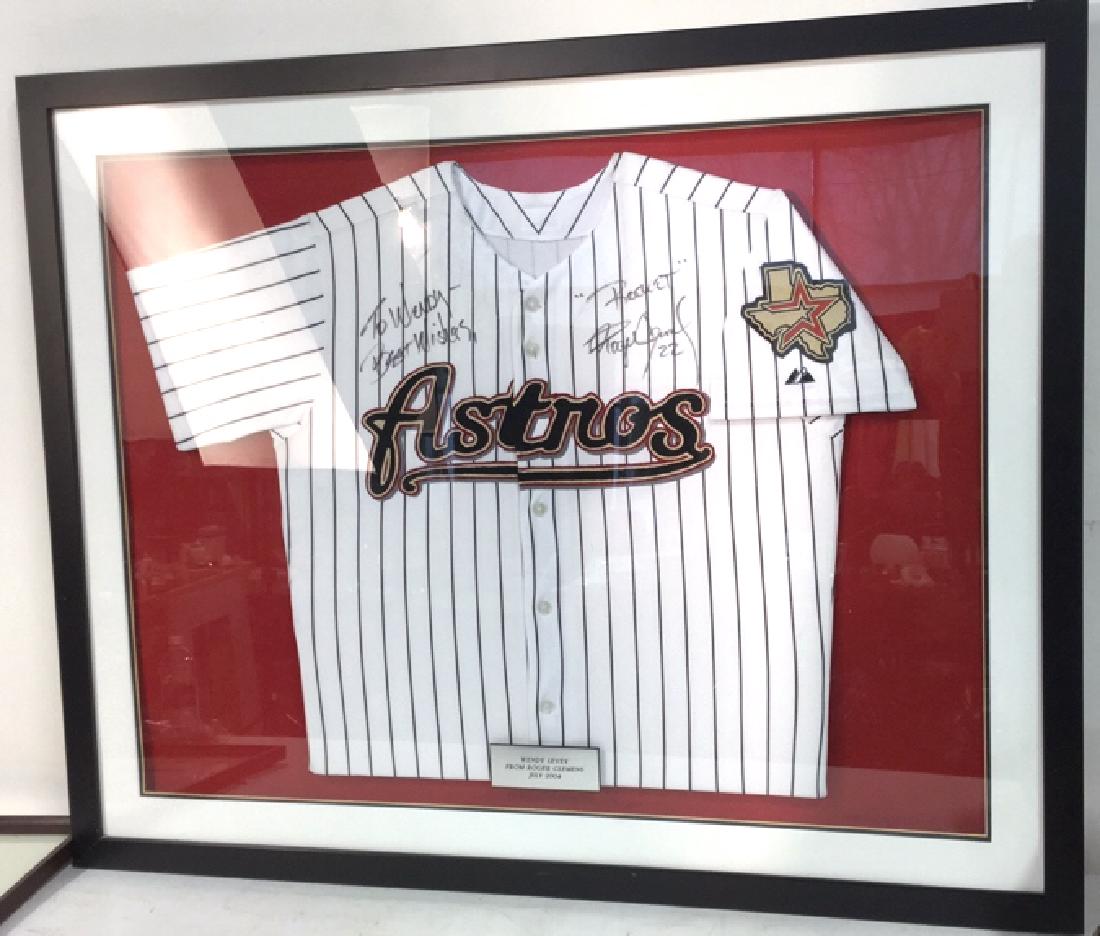 Framed Roger Clemens Astros Baseball Jersey (1 of 8)