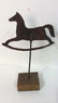 Antique Metal Horse & Metal Rooster - 6