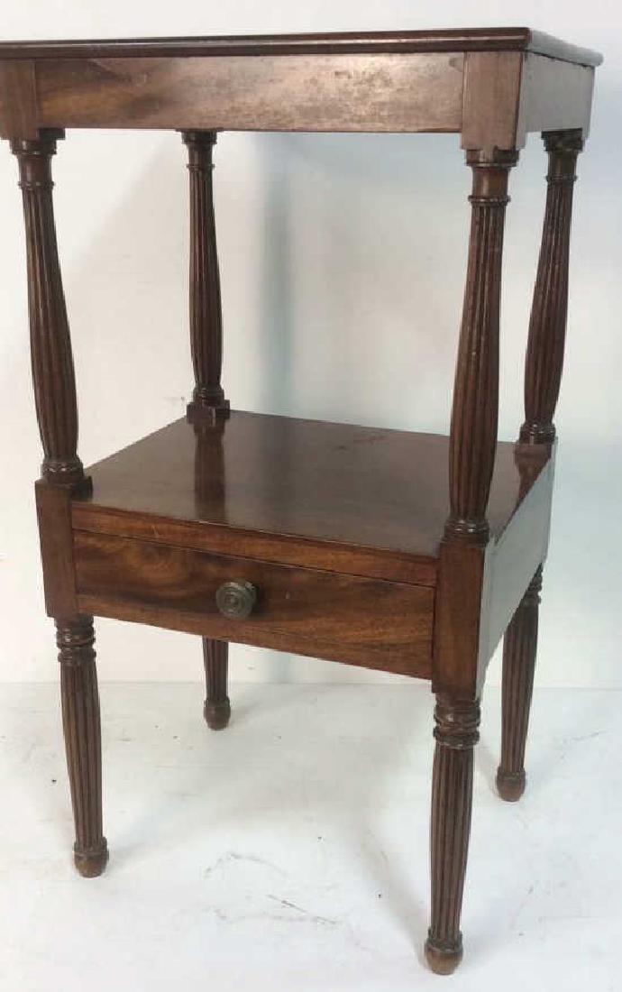 Antique Sheraton style End table End able Side table (1 of 8)