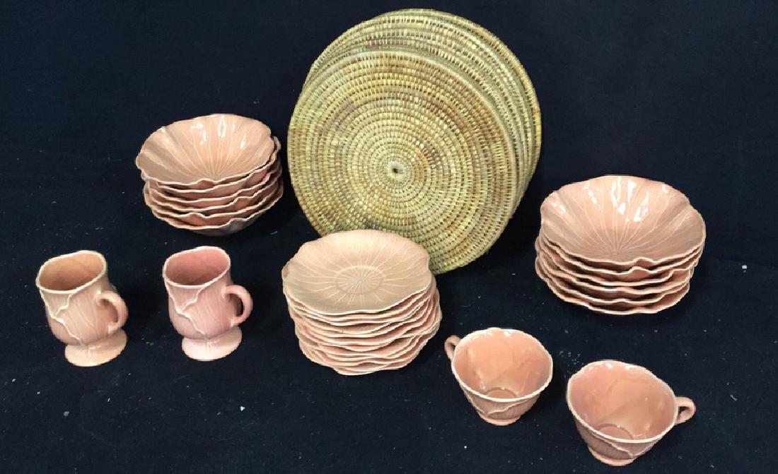 Group Of Vintage Tabletop China & Wicker Placemats (1 of 10)