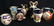 Antique Victorian Porcelain Vases Vases and pitchers