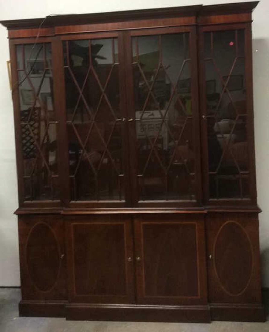 Baker Mahogany 4 Door China Cabinet Baker Furniture (1 of 10)