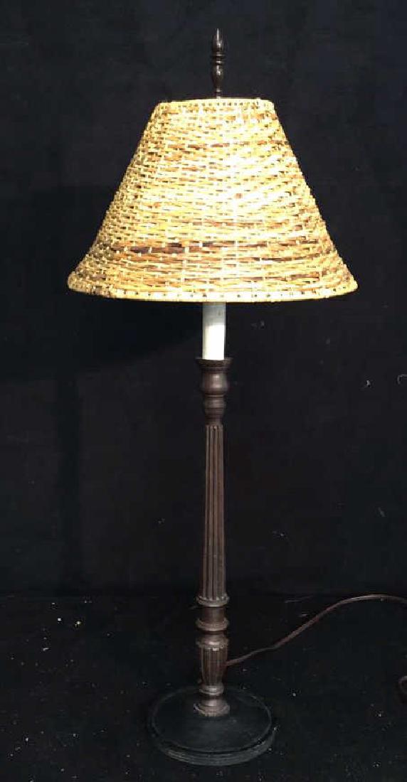 Palecek Table Lamp Table lamp by Palecek with 2 shades, (1 of 7)