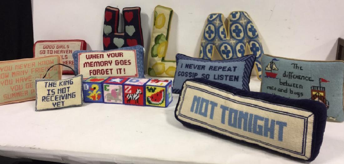 Decorative Quote Pillow Lot (1 of 10)