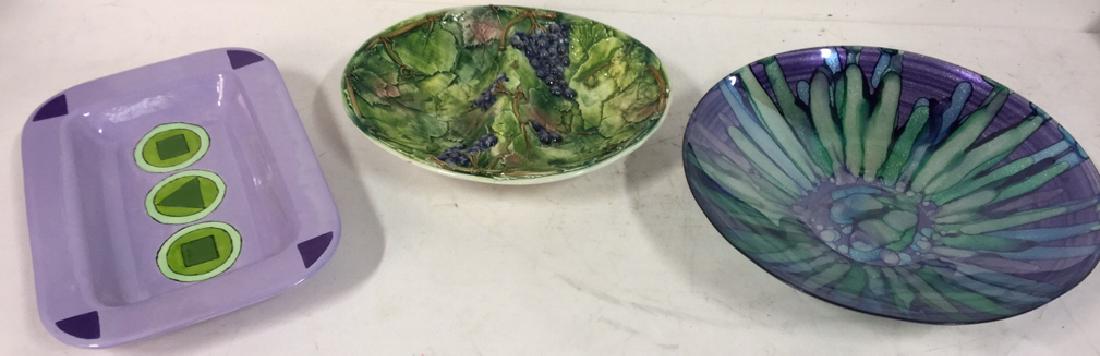 Ceramic & Glass Decorative Platters (1 of 9)