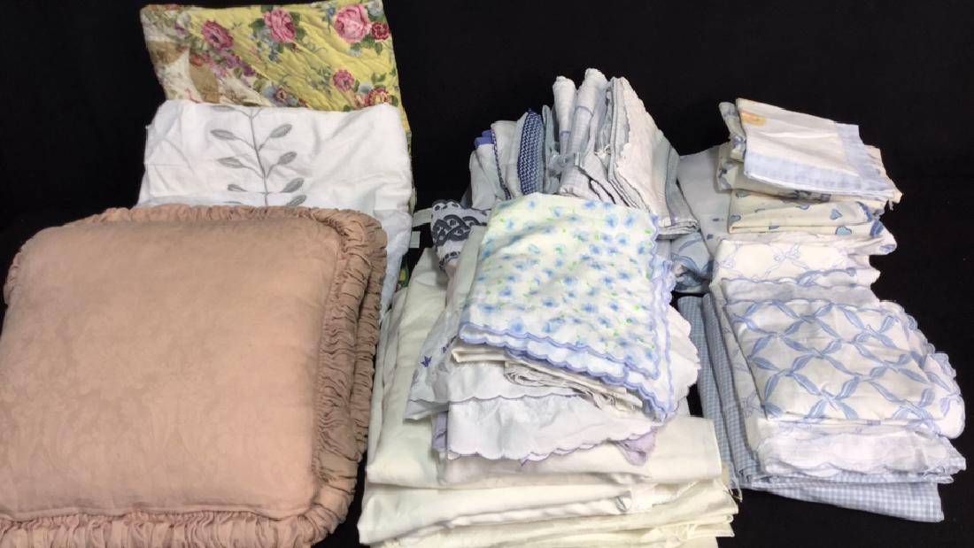 Group Lot Bed Linens Assortment of bed linens in (1 of 10)