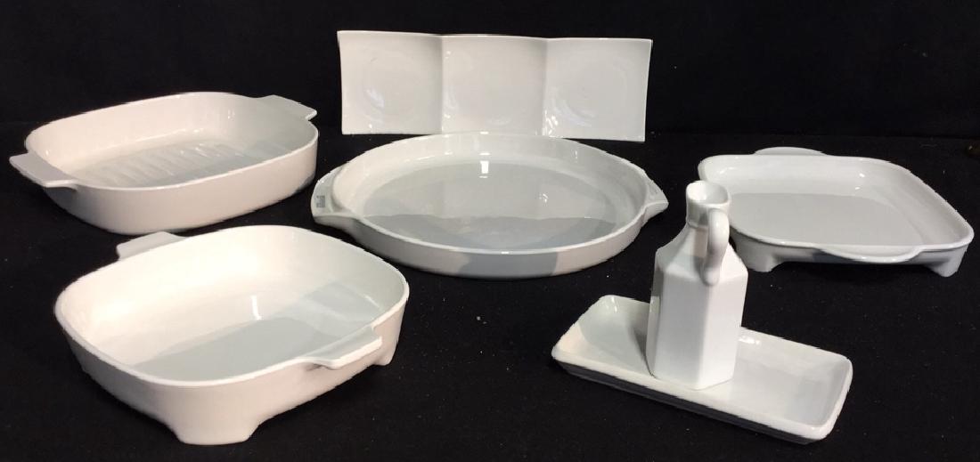 Assorted Corning Ware And More 4 pieces of white (1 of 10)