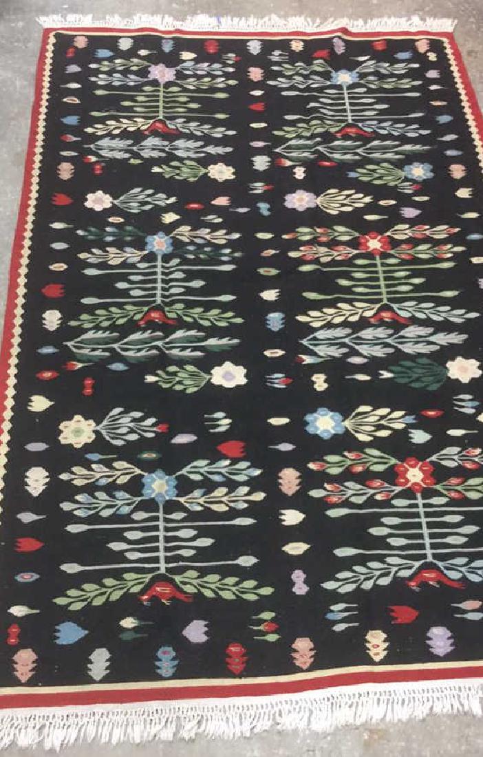 Vintage Turkish Handwoven Kilim Rug Turkish Kilim rug, (1 of 10)