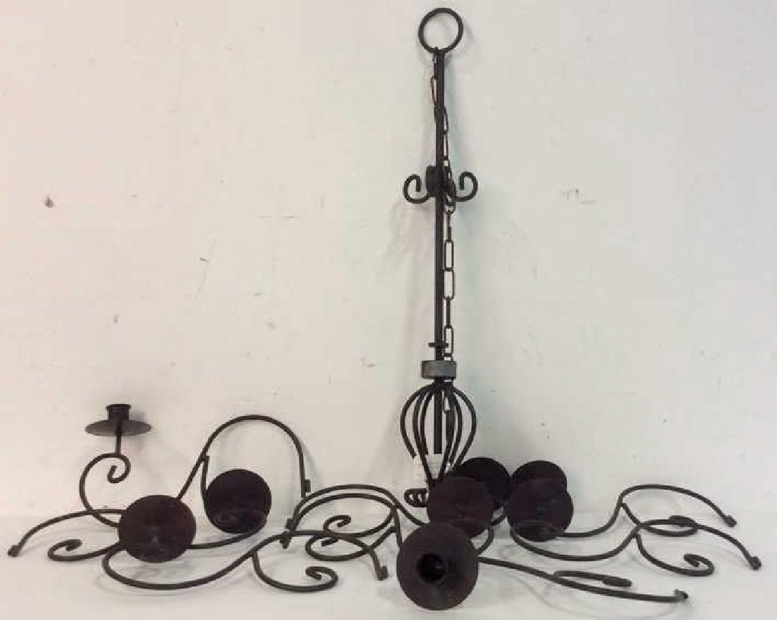 Iron Candlestick Chandelier Iron hanging Candlestick (1 of 7)