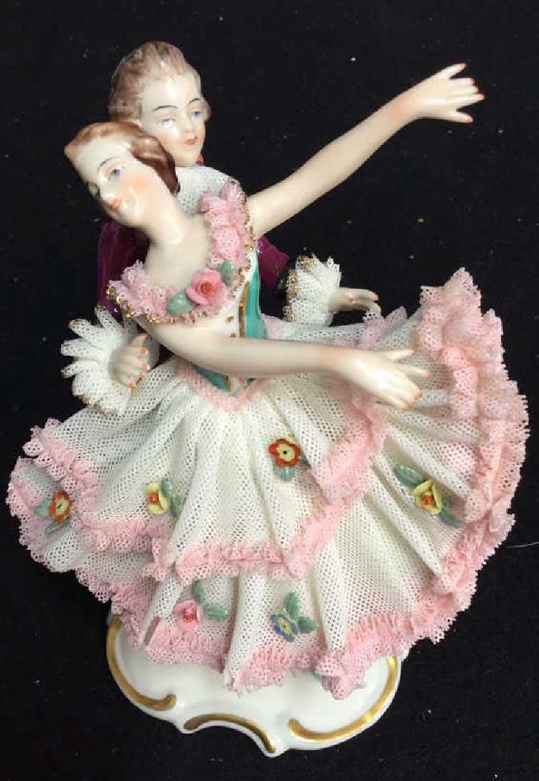 Vintage Dresden Porcelain Dancers Collectible (1 of 8)