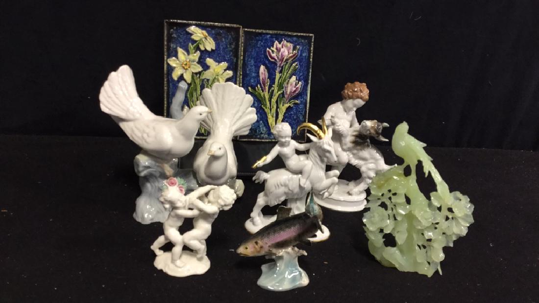Group Lot Porcelain And Jade (1 of 9)