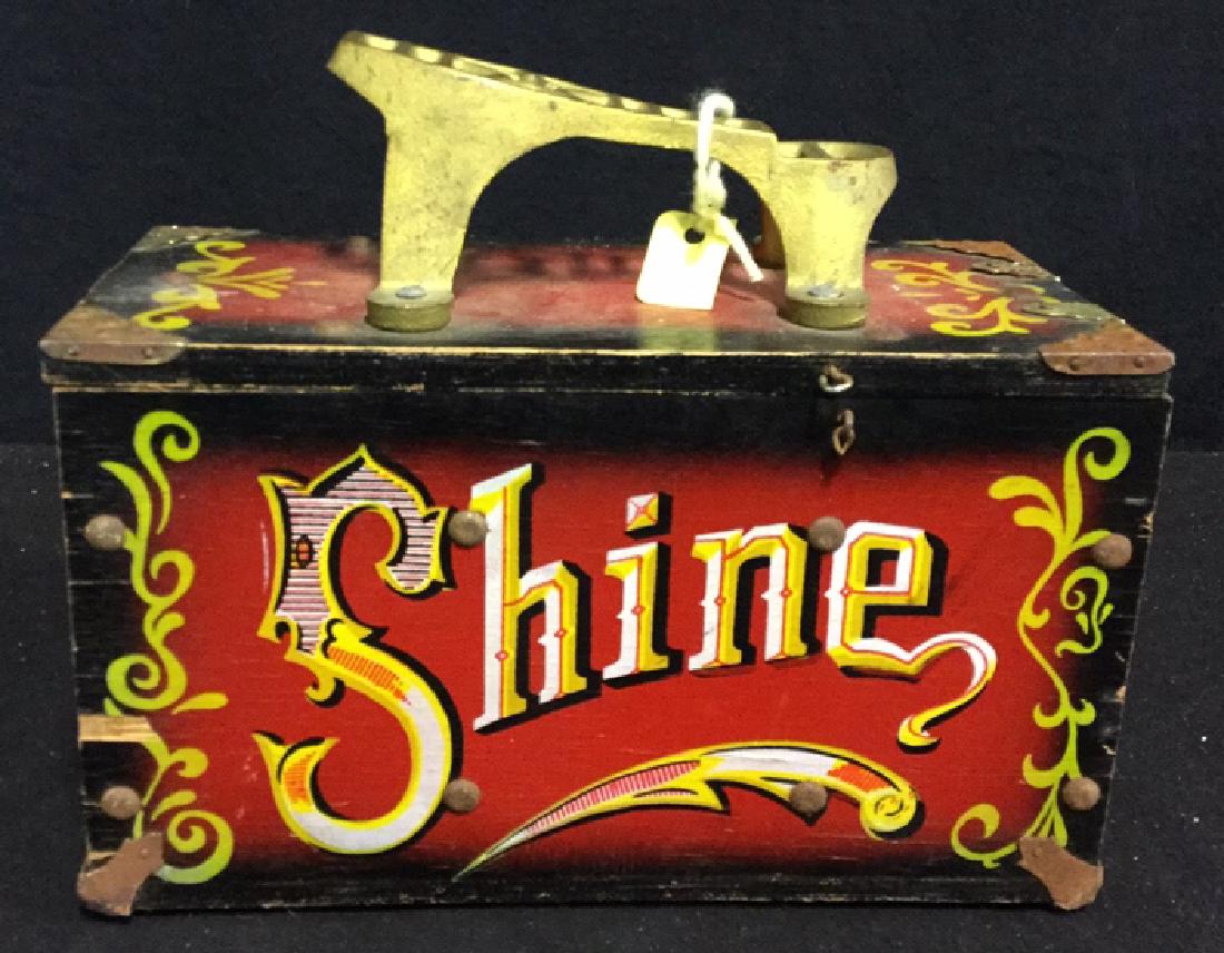 Vintage Shoe Shine Box (1 of 8)