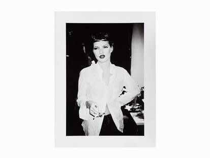 Roxanne Lowit, Archival Pigment Print, ‘Kate Moss’,: Archival pigment print USA, 1994, printed 2011 Roxanne Lowitt (b. ca. 1955) – American fashion photographer Accompanied by a certificate of authenticity signed and numbered by the artist '1 of 11 /