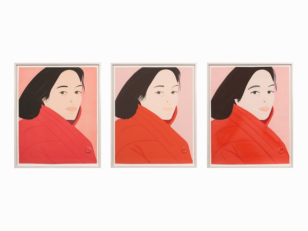 Alex Katz, Set of 3 Prints, Brisk Day I; II; and III, (1 of 10)