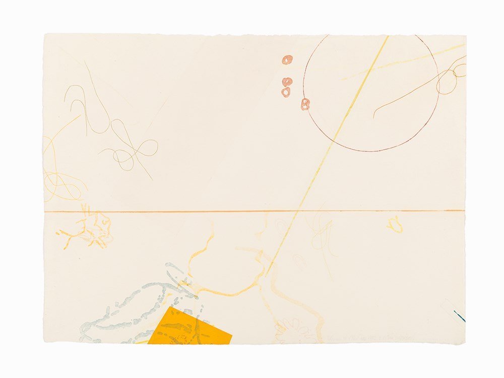 John Cage, Etching & Aquatint, Déreau #14, 1982 (1 of 6)