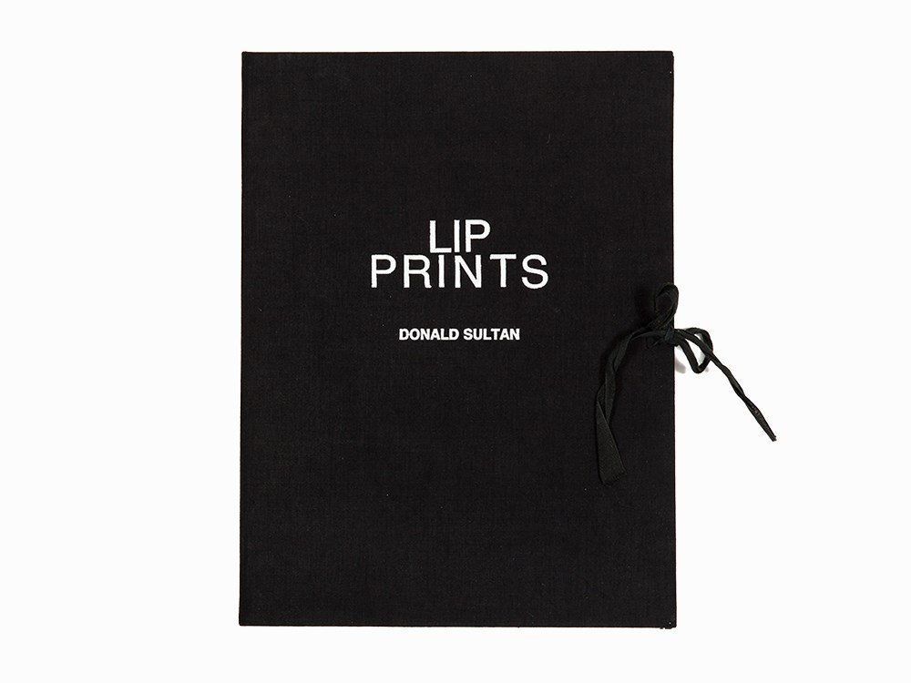 Donald Sultan, Set of 4 Aquatints, Lip Prints (1 of 10)