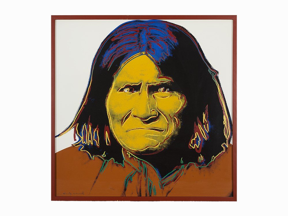 Andy Warhol, ‘Geronimo’, Screenprint, 1986 (1 of 8)