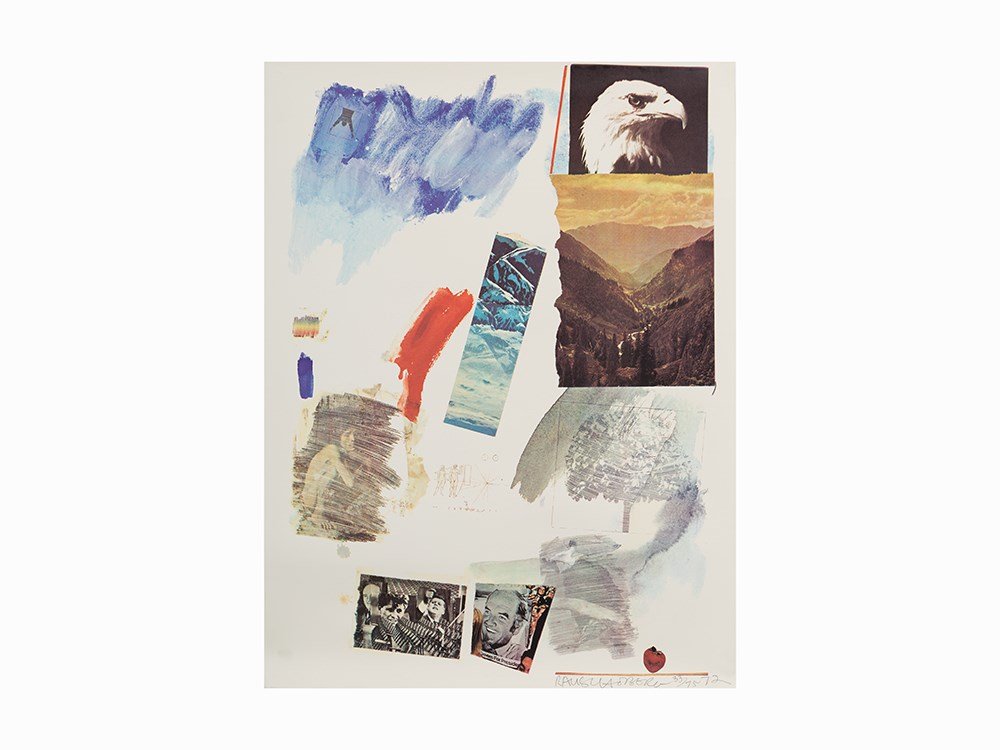 Robert Rauschenberg, ‘Untitled (McGovern)’, Lithograph, (1 of 6)