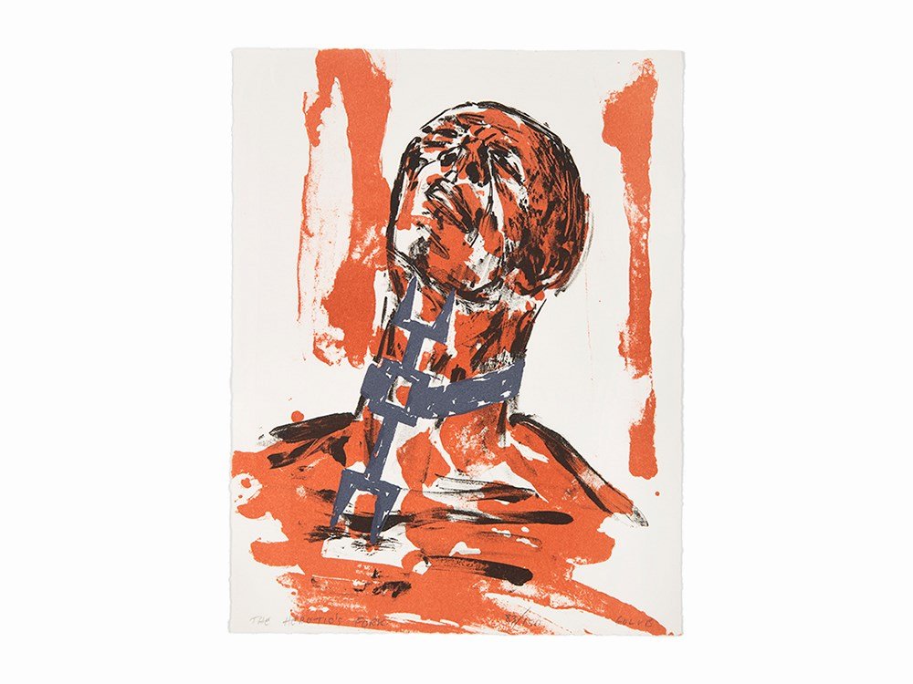 Leon Golub, ‘The Heretic’s Fork’, Lithograph, c. 1985 (1 of 5)