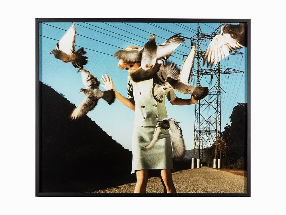 Alex Prager, ‘Eve (From Big Valley)’, C-Print, 2008: C-print USA, 2008 Alex Prager (b. 1979) – American photographer and filmmaker Signed, titled and dated in blue ink verso, numbered ‘6/7’ With artists stamp verso Framed Dimensions: 24 x 40 ¼ in