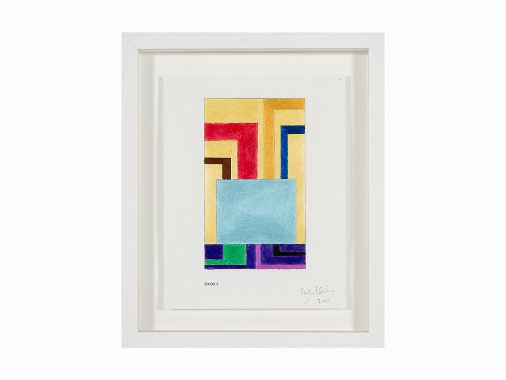 Peter Halley, ‘Untitled’, Acrylic & Ink, 2000 (1 of 6)