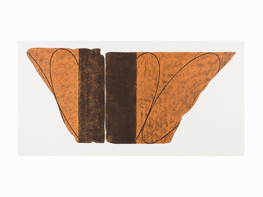 Robert Mangold, ‘Fragments VIII’, Lithograph, 2001 (1 of 6)