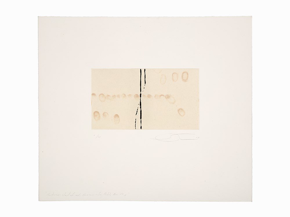 Shoichi Ida, Between Vertical and Horizon, Aquatint, (1 of 7)