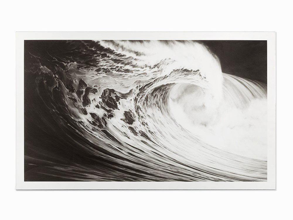 Robert Longo, Angel’s Wing (large version), Pigment: Archival pigment print on Somerset Velvet Enhanced Paper USA, 2005 Robert Longo (b. 1953) – American artist Signed and dated in pencil, numbered 3/30 (there were also 5 artist’s proofs) Published