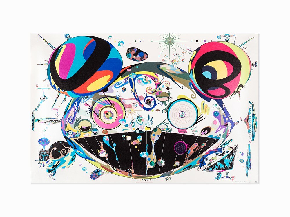 Takashi Murakami, ‘Tan Tan Bo’, Offset Lithograph, 2003: Offset lithograph in colors on glossy wove Japan, 2003 Takahi Murakami (b. 1962) – Japanese contemporary artist Signed and numbered in black felt tip pen 183/300 Printed and published by Kaikai Kiki