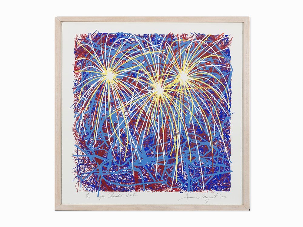 James Rosenquist, ‘Fireworks for President Clinton’, (1 of 6)