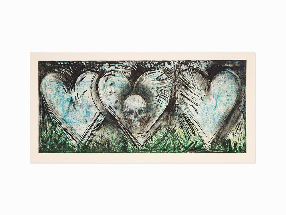 Jim Dine, ‘My Nights in Santa Monica’, Signed, Etching, (1 of 7)