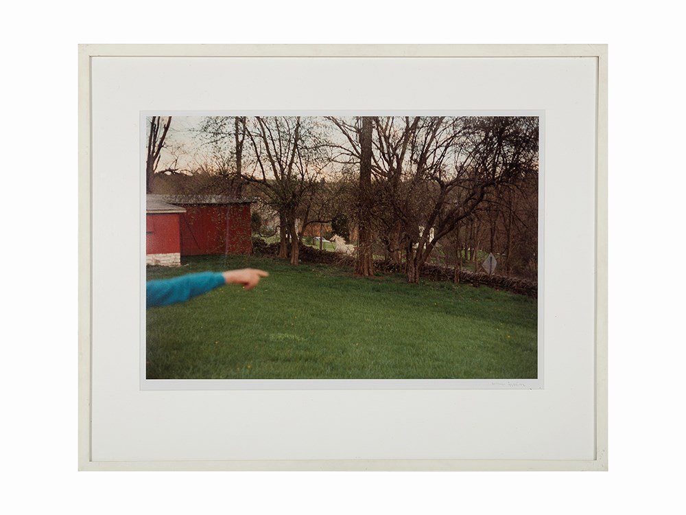 William Eggleston, Untitled (Kentucky), Chromogenic: Chromogenic print USA, 1983, printed 1999 William Eggleston (b. 1939) – American photographer Signed in ink lower right Signed in ink and numbered ‘BAT’ verso Aside from the edition of 30 Framed