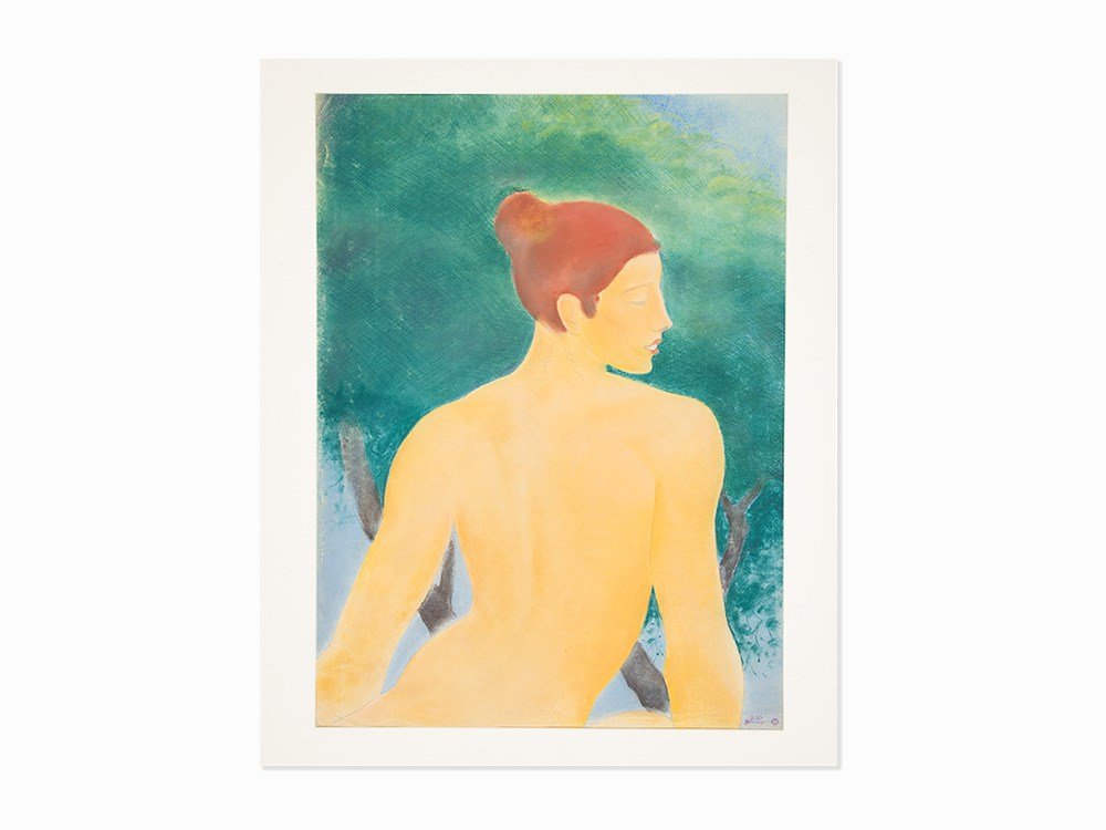 Benno, “Nude Woman, Half Length,” Work on Paper, 1930 (1 of 8)