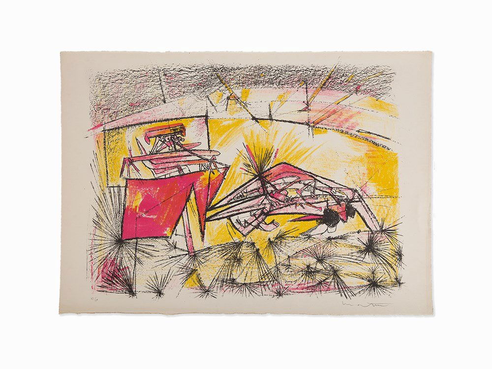 Roberto Matta, “Torotoro,” Lithograph, 1955 (1 of 6)
