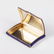 Antique silver and electric blue guilloche enamel box - 3