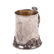 Russian cast silver-gilt jug with glass inlay