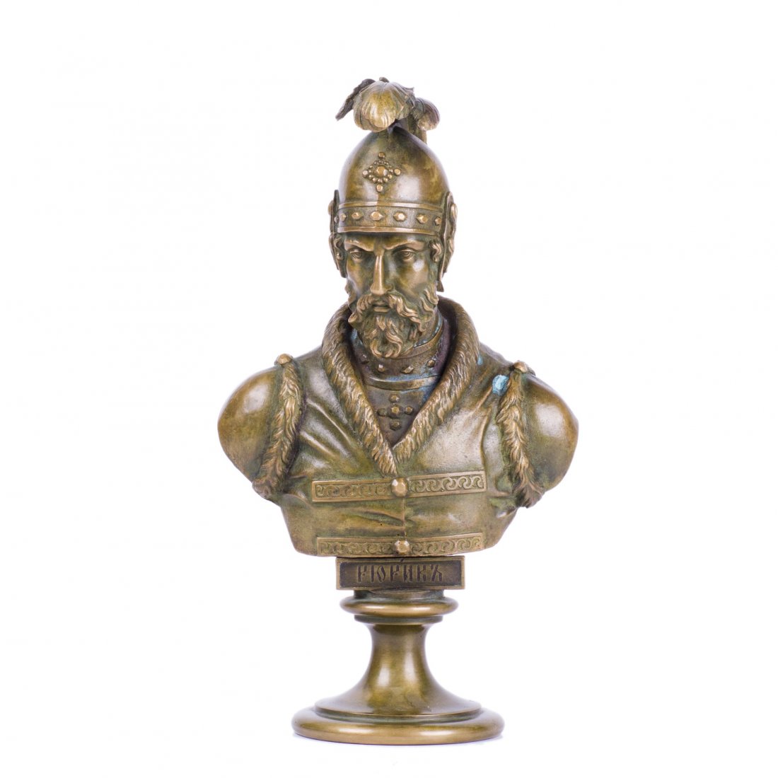 Russian bronze bust of Grand Duke Rurik, F. Chopin (1 of 7)