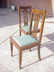 4027: Good quality Arts & Crafts oak chairs - 2