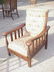 4038: Arts & Crafts oak reclining armchair