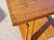 4109: Arts & Crafts oak inlaid sidetable - 3