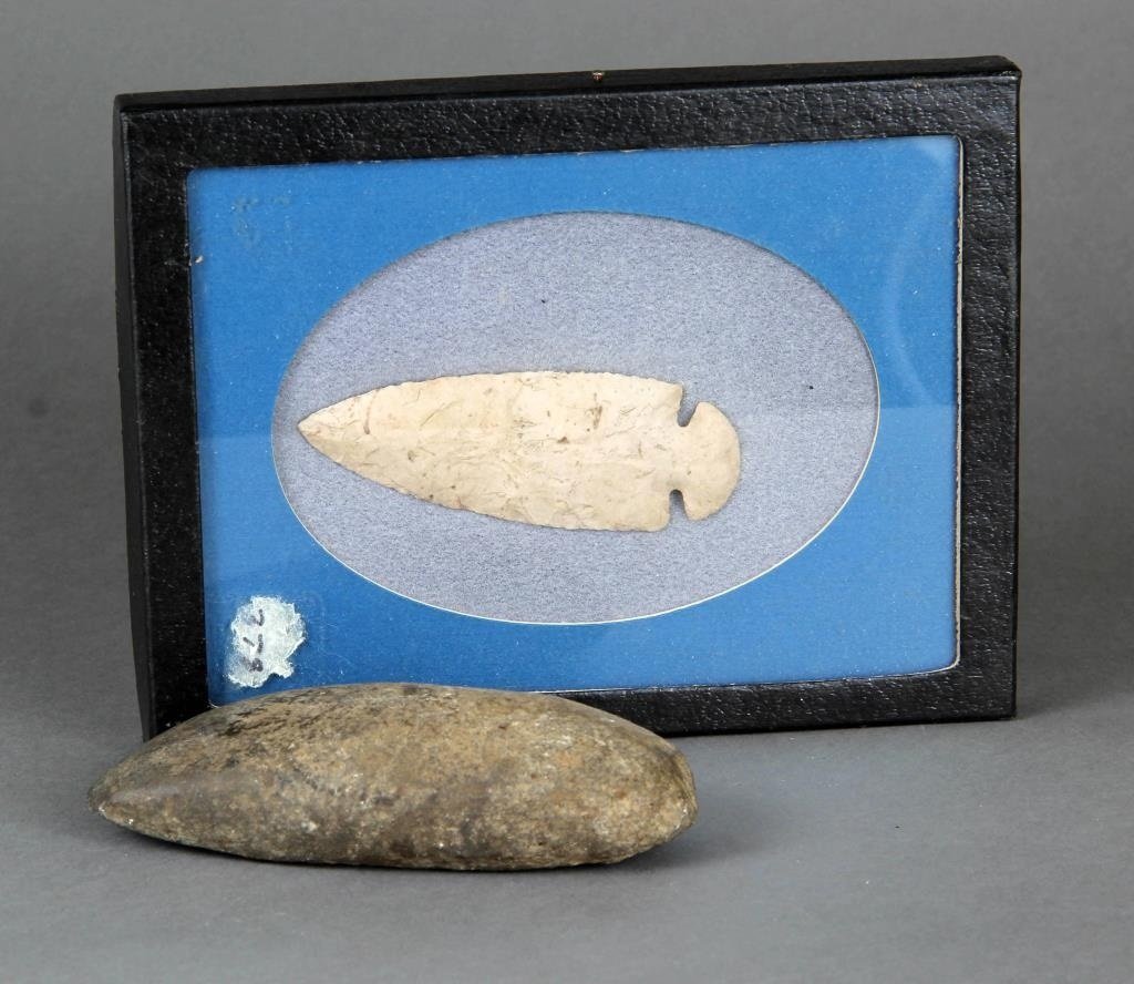 (2) Native American Artifacts (1 of 3)