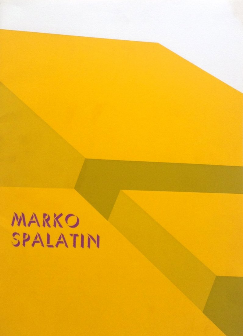Booklet of Marko Spalatin serigraphs and interview: Unsigned booklet from 1972 measuring15" x 11" with suite of four serigraphs, interview and resume.