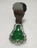 GIA 18K WG Natural Green Jadeite Diamond Pendant - 2