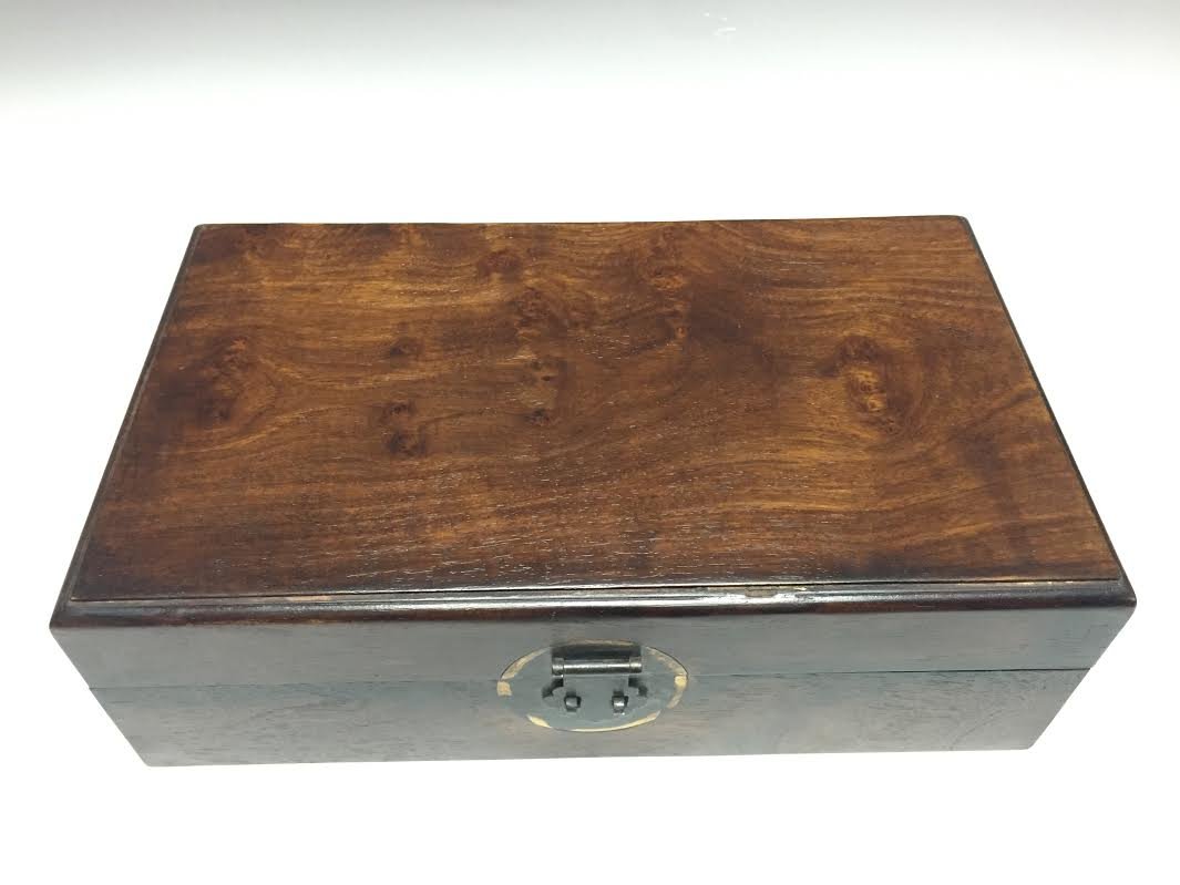 A Fine Chinese Huanghuali Jewelry Box (1 of 7)