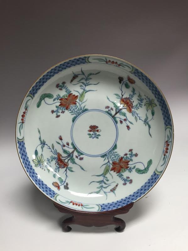 A Fine Chinese DouCai Plate (1 of 3)
